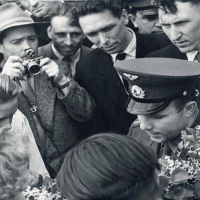 Ю.А. Гагарин г. Хабаровск 1962